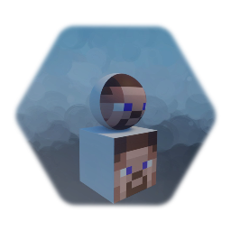 Steve Face Texture (sticker mode)