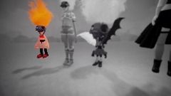 AY take pictures With  Fluffy the Ghost panther