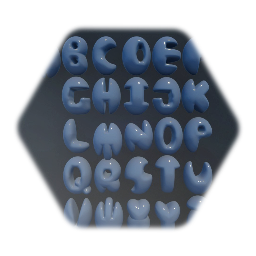 Bubble Alphabet