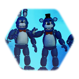 Frozen Fnaf 1 Animatronics