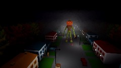 Hungry Pumpkin Monster