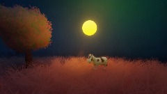 Cow in the field