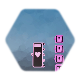 Remix of Heart Health Bar