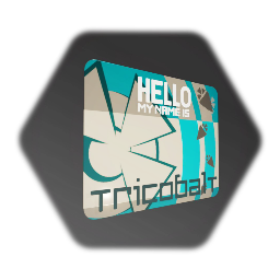 HELLO MY NAME IS | TRICOBALT STICKER