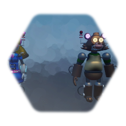 Robot Goldie and Robot Bear