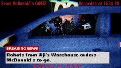 Jiji and his Friends go to McDonald's