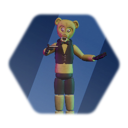 Bob the Weasel Model | FNaF OC