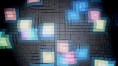 Blocky Waves Screensaver