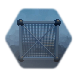 Metal Grated Wall Barrier 2