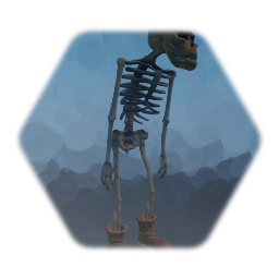 Primal skeleton with boots