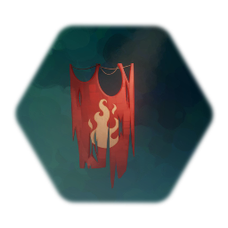 Torn Red Banner