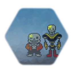 <term>Hardtale Sans and Papyrus