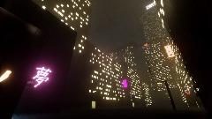 Cyberpunk Courtyard WIP