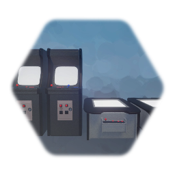 Arcade Cabinet Template My Version