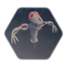 Werewolf Skeleton Scarecrow