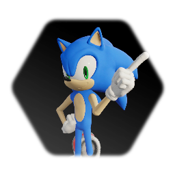 Stylized Sonic The Hedgehog