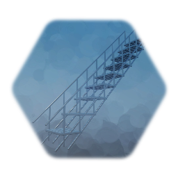 Metal stairs