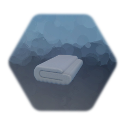 Folded Towel - White