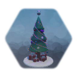 Remix of Christmas tree template