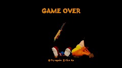 Crash Bandicoot Game Over Screen