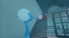 Red Falls Down The Stairs