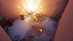 Exploding barrels