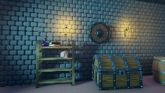 A Room Inside a Castle