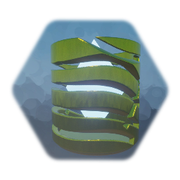 Crystal light in holder