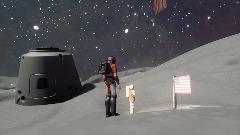 Satellite Recovery -The Moon