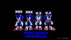 Which Sonic model should i use for SONIC WORLD ADVENTURE ?