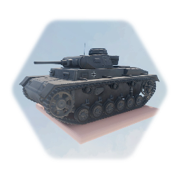 Panzer III Ausf. J - Static model