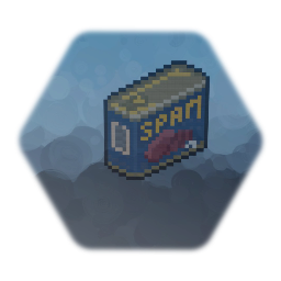 Pixel art Spam Tuna Box