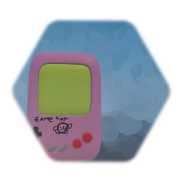 The Limited Edition Kirby game boy