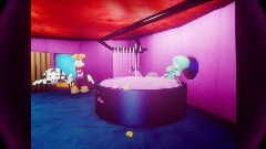 Rayman and Kumoko drops by Squidward's House