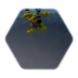 Fredbear with freddy head