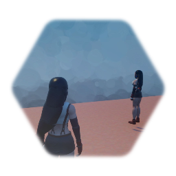 Tifa Be Jumping & Running