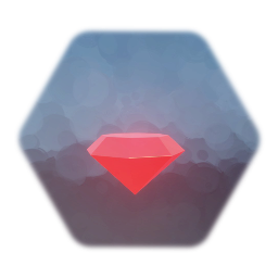 Glowing Red Gem (ZX)
