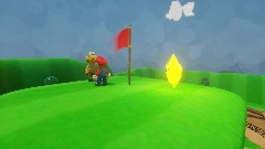 Mario 64 mario gets the star scene