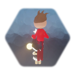 Hanazuki and her Moon sprite zerty