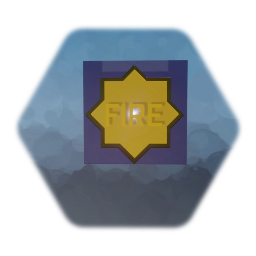 Shiny Firefighter badge