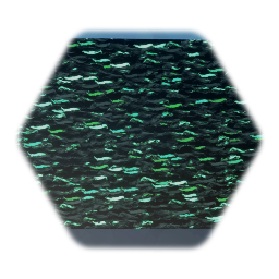 Dark Green Emerald Wall