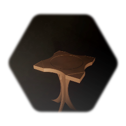 Solid Wood Side Table