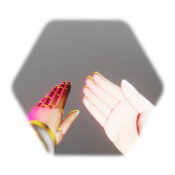 Rigged hand REMAKE