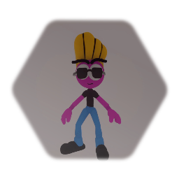 Daniele Lo Stickman (Johnny Bravo Skin)