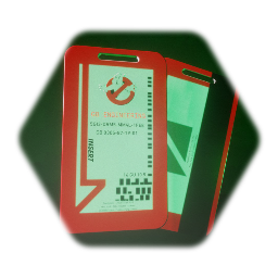 Ghostbusters Engineering Corp ID card