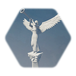 Angel Statue on Column