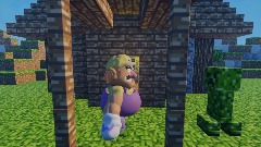 Remix of Wario dies to a creeper