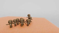 Sackboy army