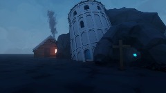 Unfinished scary game. (level)