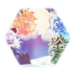 The 4 Sacred beast cookies